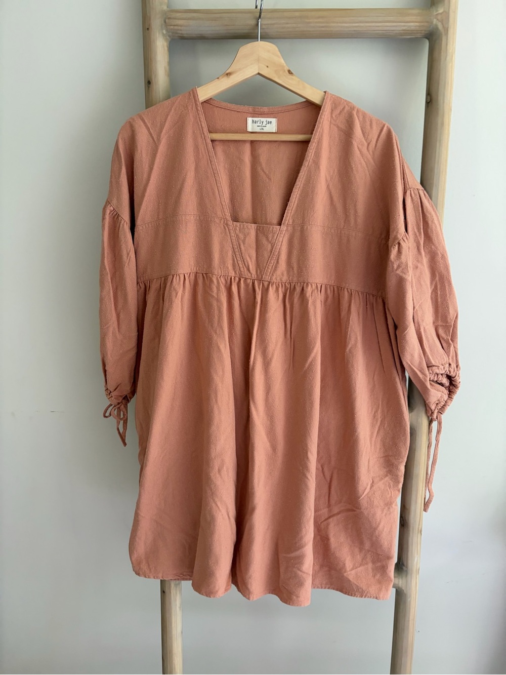 Harly Jae Paysanne Dress raw silk